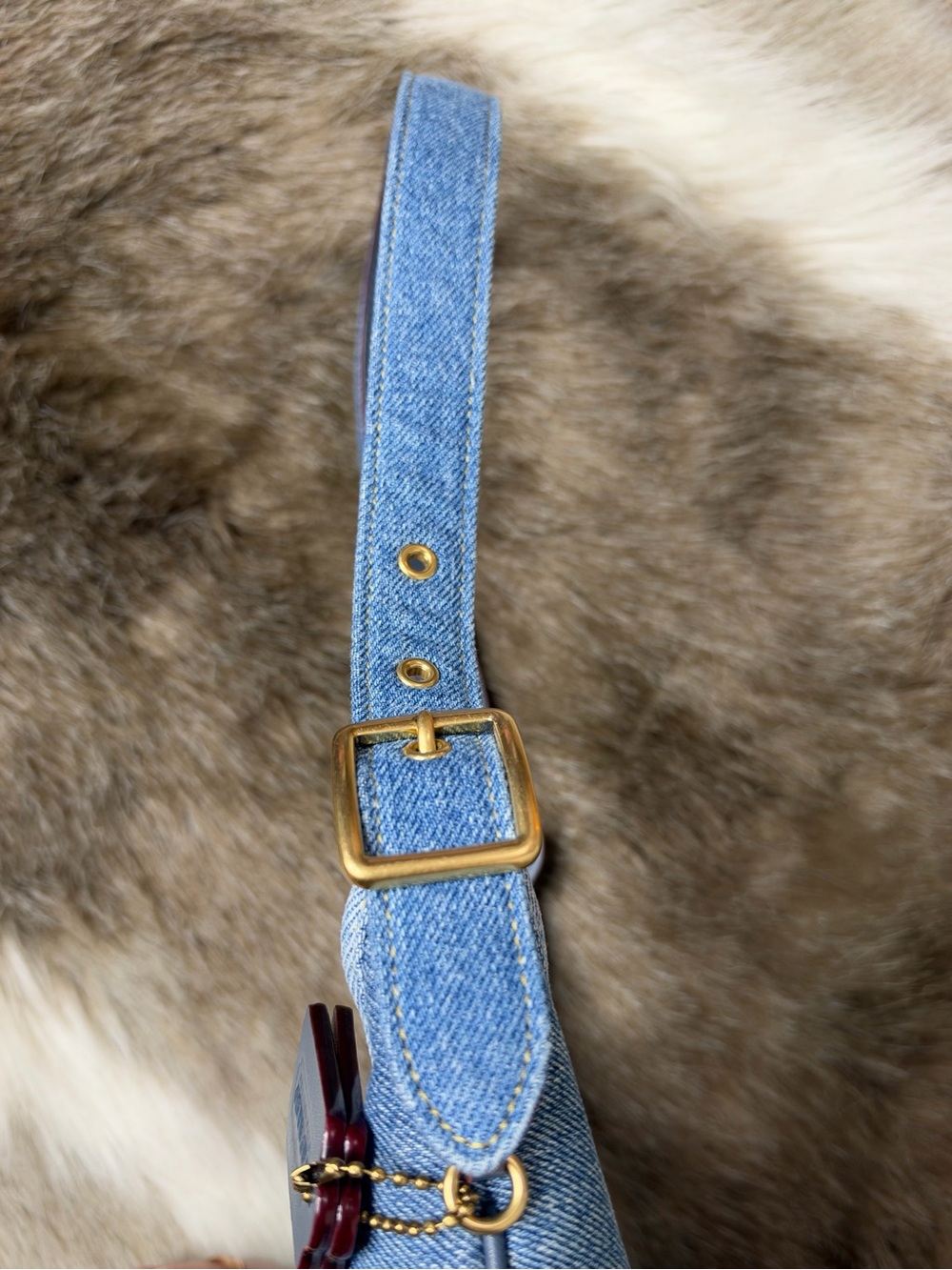 Coach Denim The Hampton’s Hobo Limited Re-Edition 2005 - Picture 7 of 15